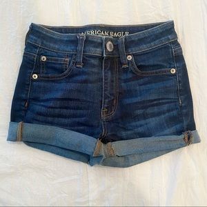 american eagle jean shorts